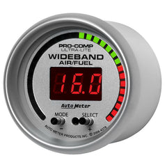 Autometer Ultra-Lite 52mm Wideband Air/Fuel Gauge (4378).