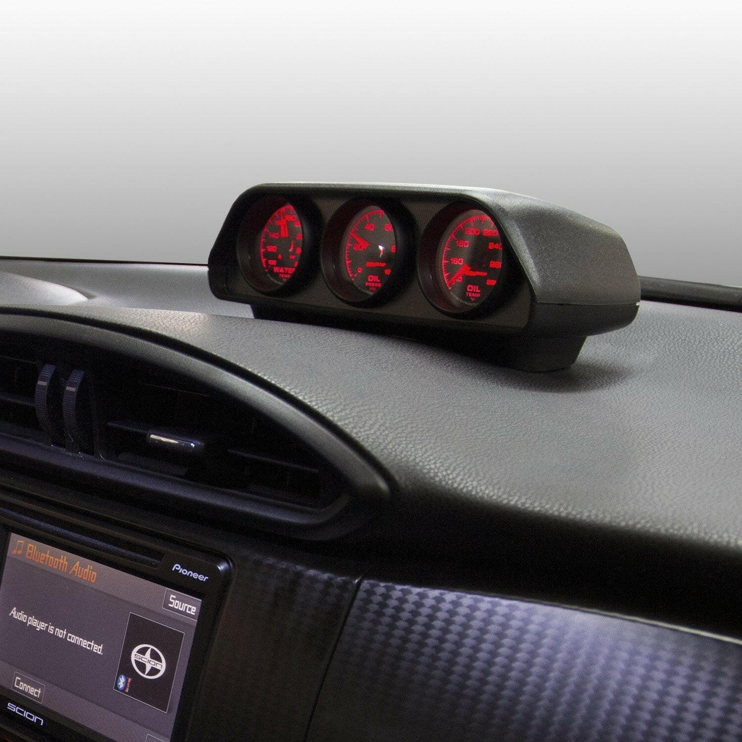 Auto Meter Dash-Top Triple Gauge Pod | 2013-2021 BRZ/FR-S/86 (5285).