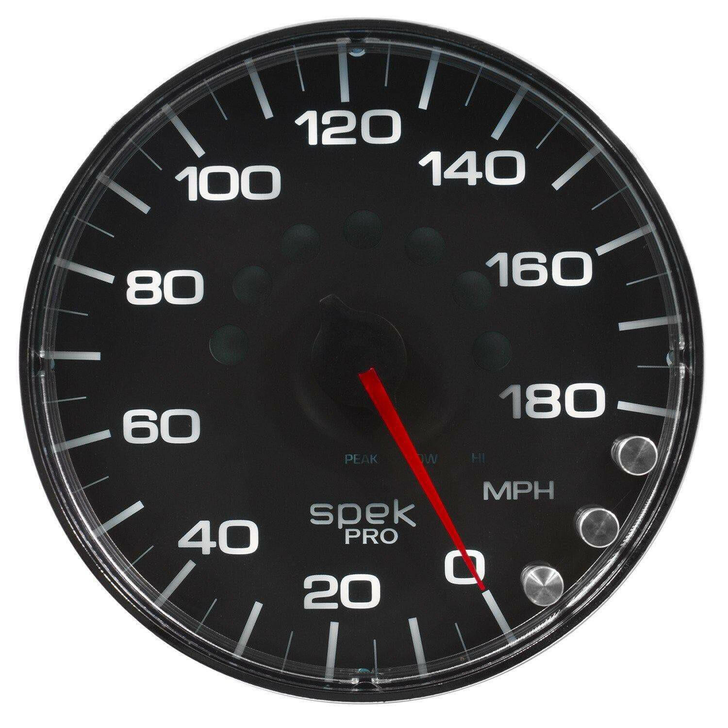 Autometer Spek-Pro 5” Speedometer 0-180 MPH.