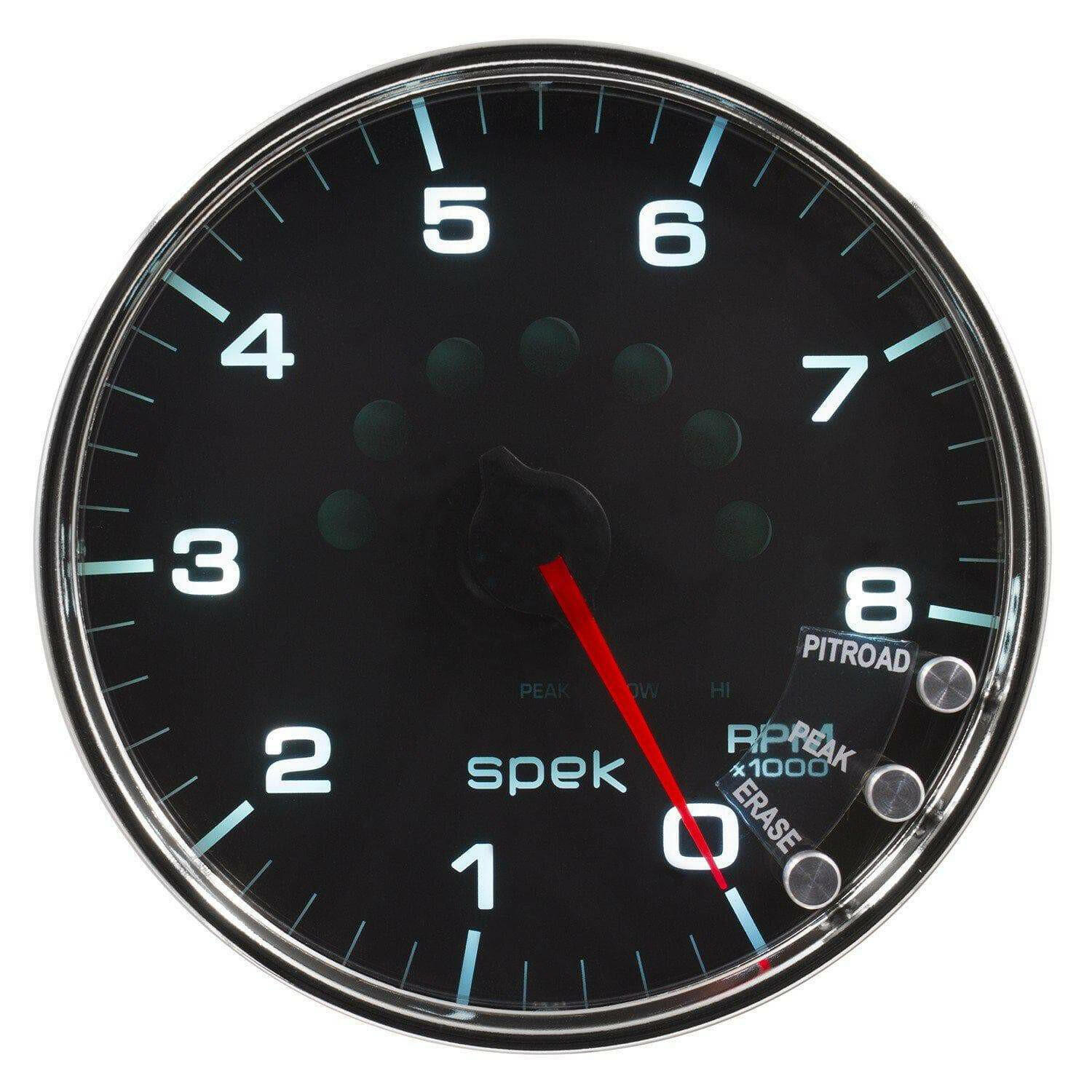 Autometer Spek-Pro 5” Tachometer W/Shift Light 8K RPM.