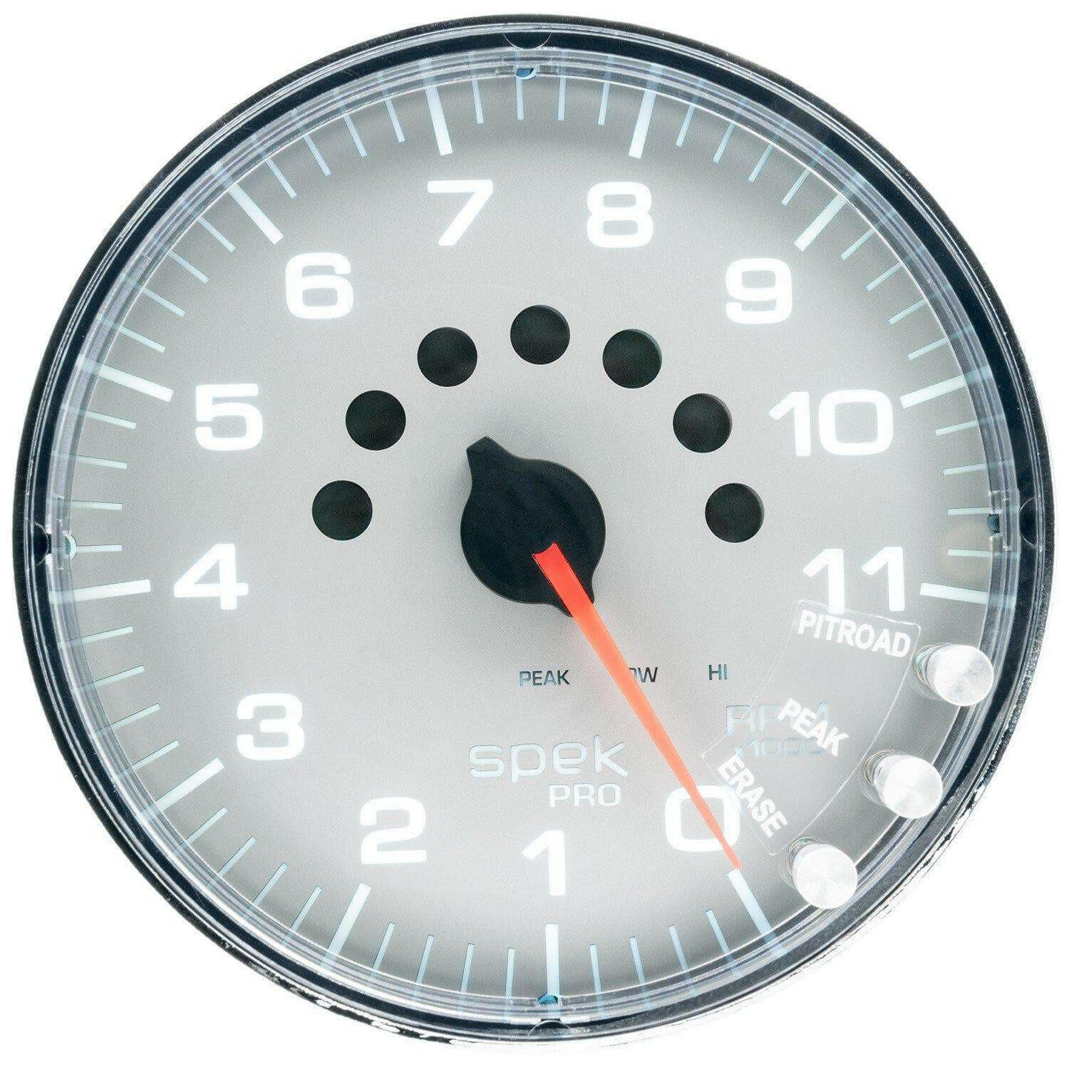 Autometer Spek-Pro 5” Tachometer W/Shift Light 11K RPM.