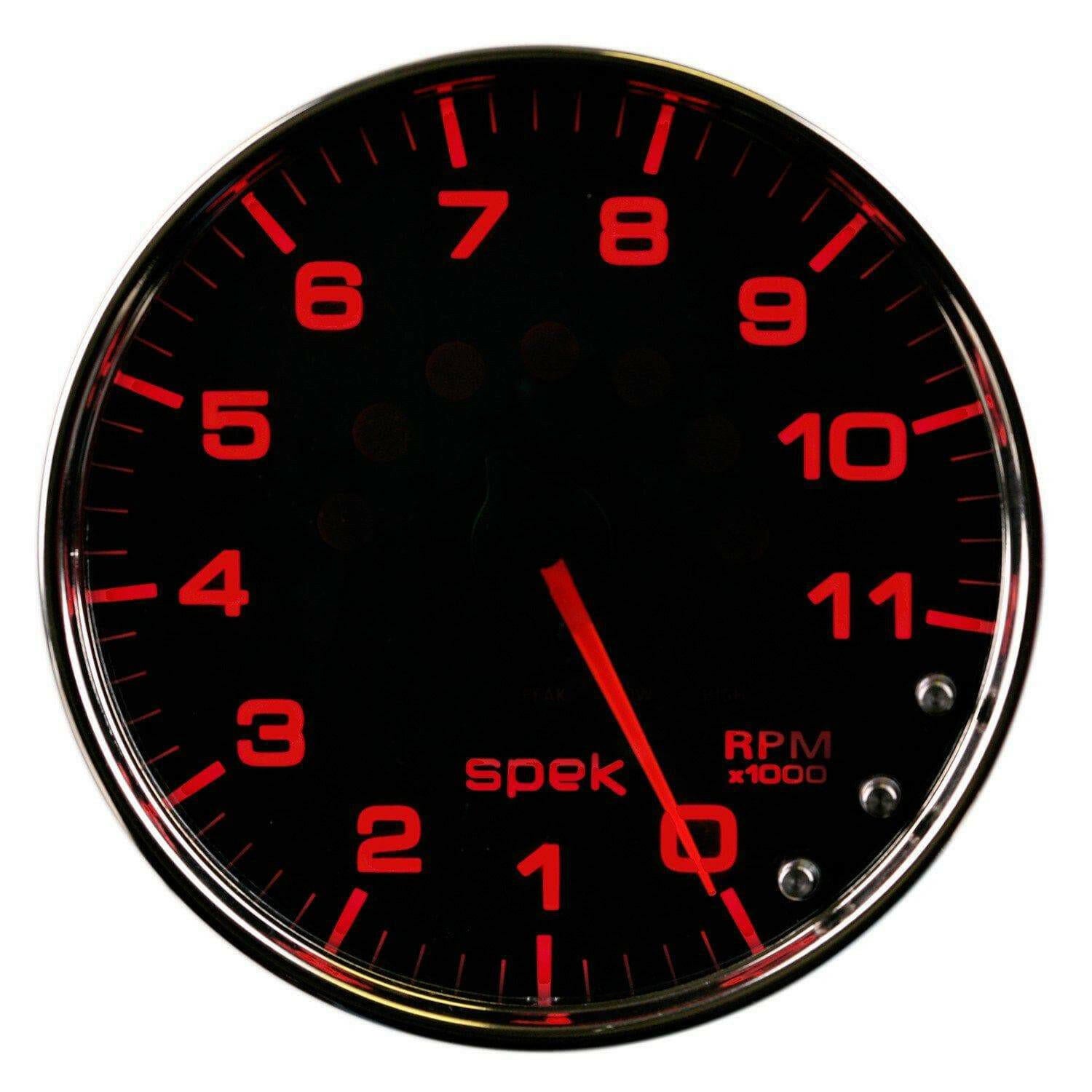 Autometer Spek-Pro 5” Tachometer W/Shift Light 11K RPM.