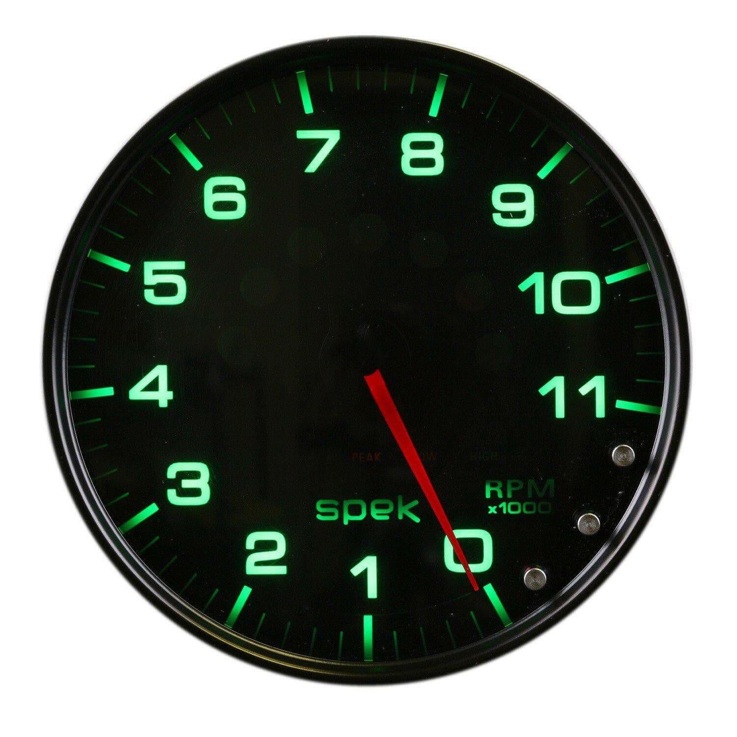 Autometer Spek-Pro 5” Tachometer W/Shift Light 11K RPM.