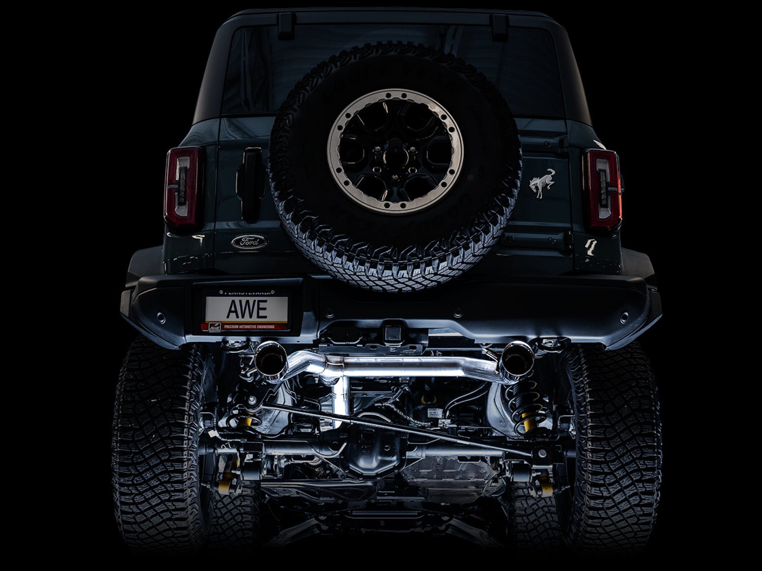 AWE 0FG Catback Exhaust Suite for the Ford Bronco 2.3T / 2.7TT.