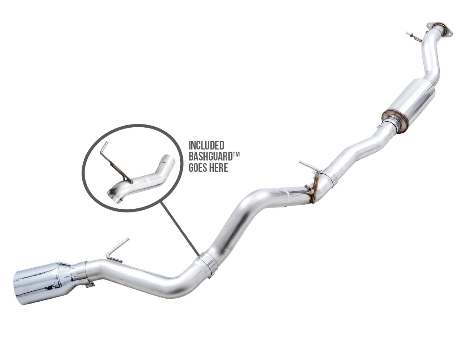 AWE 0FG Catback Exhaust Suite for the Ford Bronco 2.3T / 2.7TT.