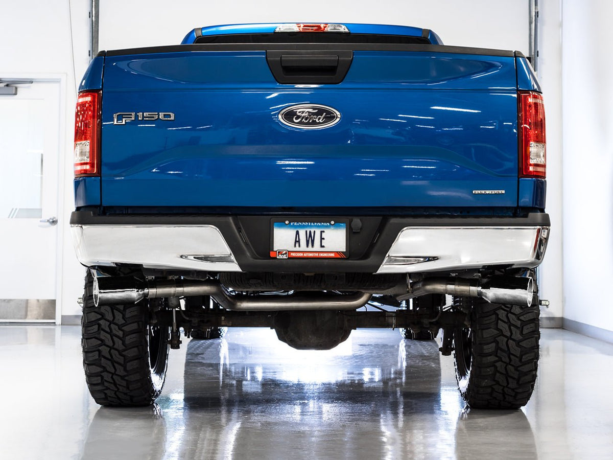 AWE 0FG Exhaust Suite for the '15-'20 Ford F-150 Ecoboost.