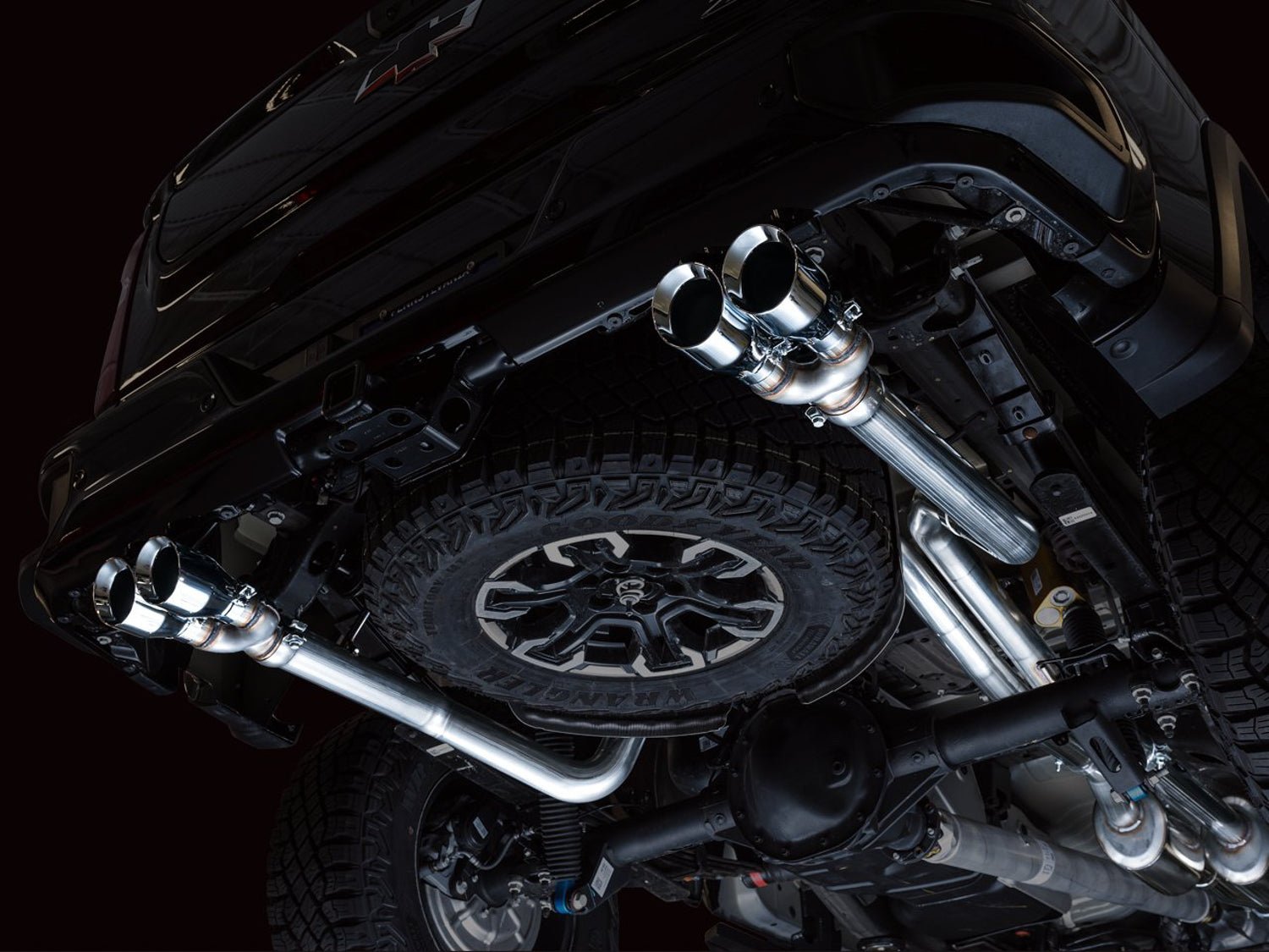 AWE 0FG Exhaust Suite for the 4th Gen Silverado ZR2 / Sierra AT4X.