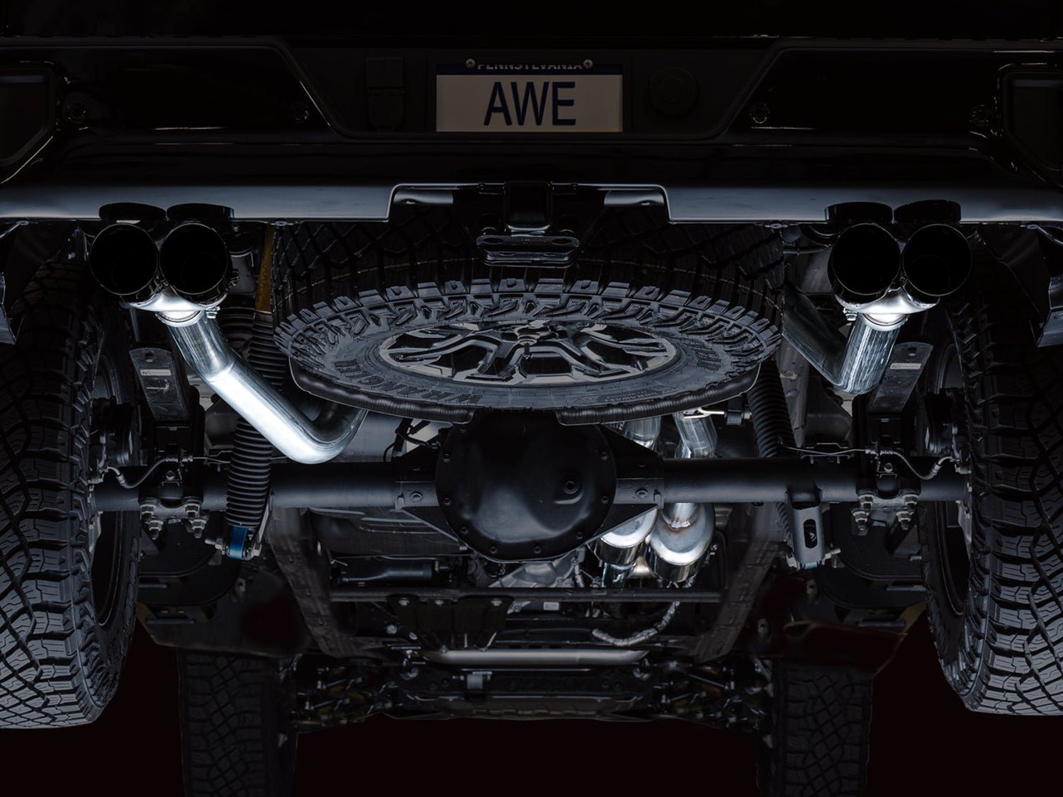 AWE 0FG Exhaust Suite for the 4th Gen Silverado ZR2 / Sierra AT4X - SBX Performance