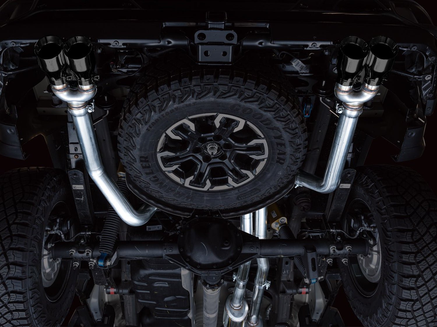 AWE 0FG Exhaust Suite for the 4th Gen Silverado ZR2 / Sierra AT4X - SBX Performance