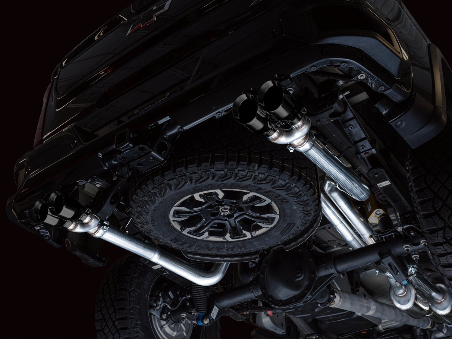 AWE 0FG Exhaust Suite for the 4th Gen Silverado ZR2 / Sierra AT4X - SBX Performance
