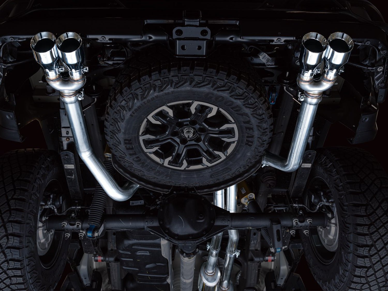 AWE 0FG Exhaust Suite for the 4th Gen Silverado ZR2 / Sierra AT4X.