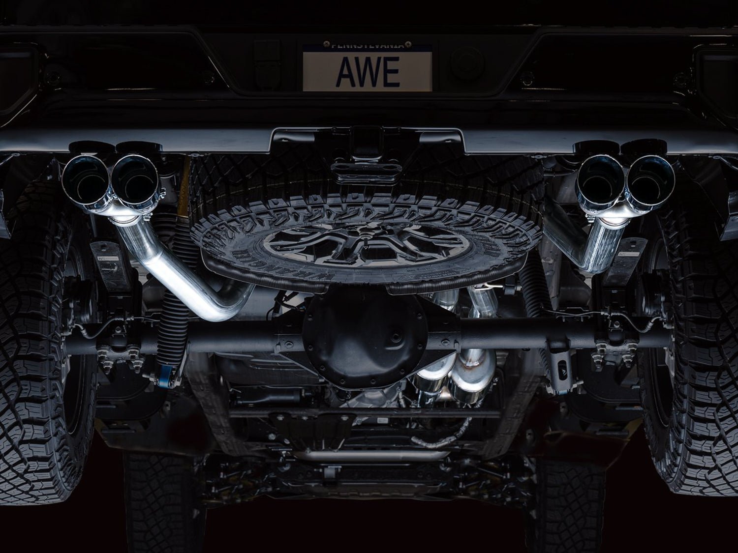 AWE 0FG Exhaust Suite for the 4th Gen Silverado ZR2 / Sierra AT4X.