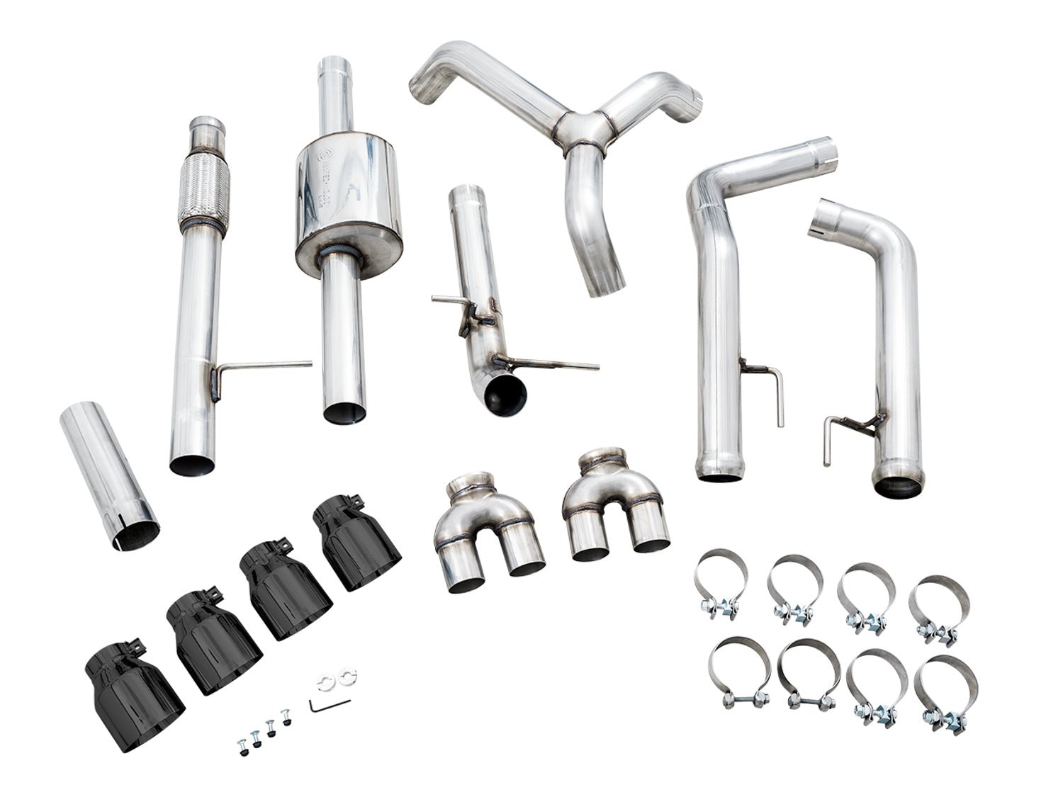 AWE 0FG Exhaust Suite for the 4th Gen Silverado/Sierra 5.3L.