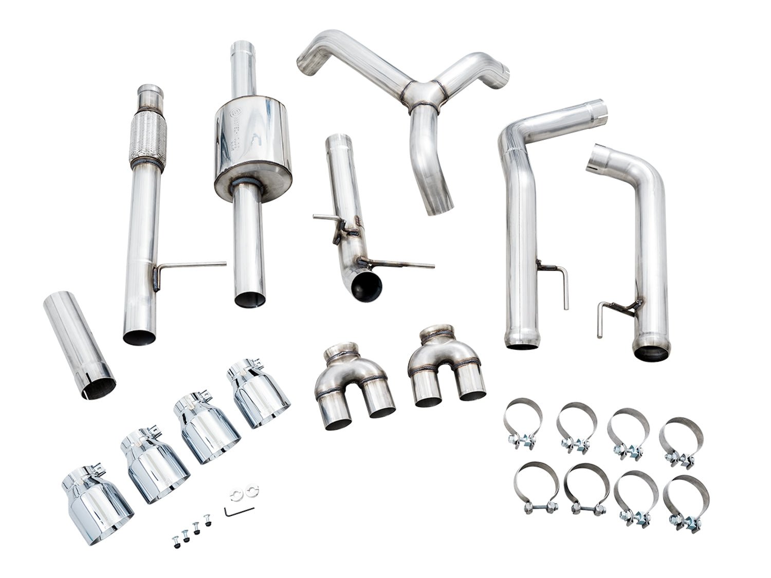 AWE 0FG Exhaust Suite for the 4th Gen Silverado/Sierra 5.3L.