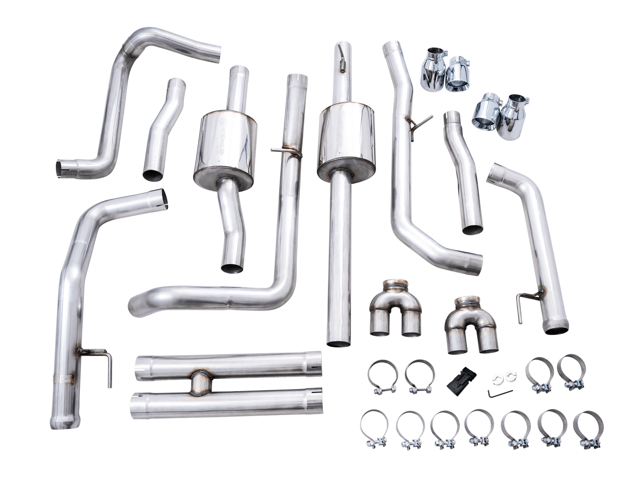 AWE 0FG Exhaust Suite for the 4th Gen Silverado/Sierra 6.2L.