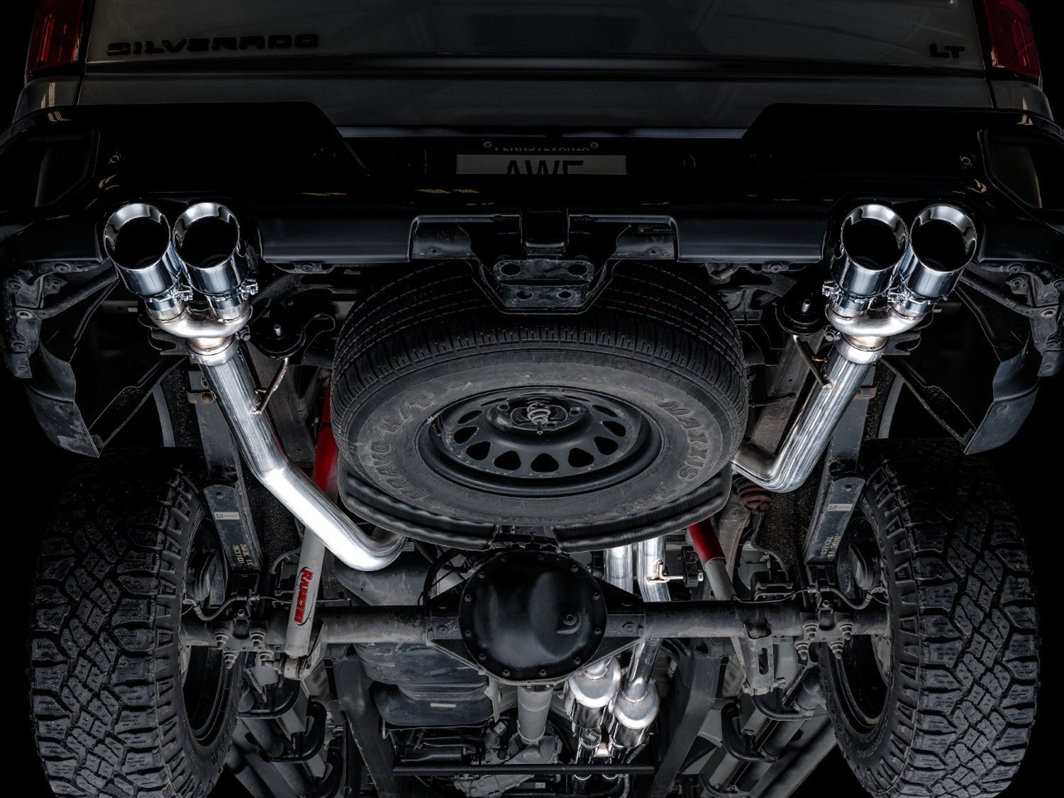 AWE 0FG Exhaust Suite for the 4th Gen Silverado/Sierra 6.2L.