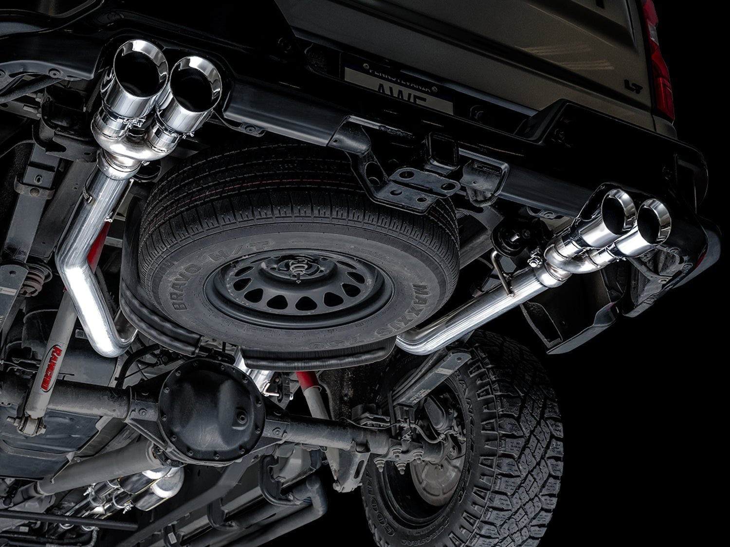AWE 0FG Exhaust Suite for the 4th Gen Silverado/Sierra 6.2L.