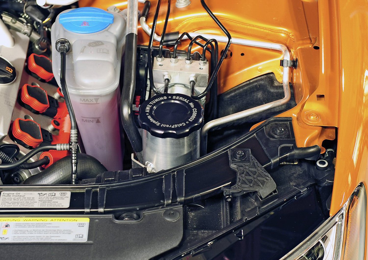 AWE Coldfront™ Heat Exchanger System for Audi B8/8.5 3.0T.