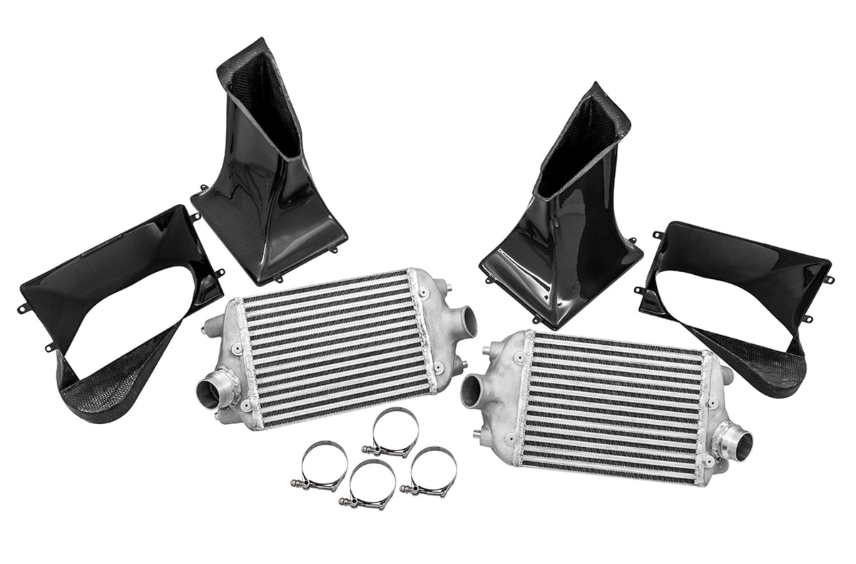 AWE ColdFront™ Intercooler Kit for Porsche 991TT.