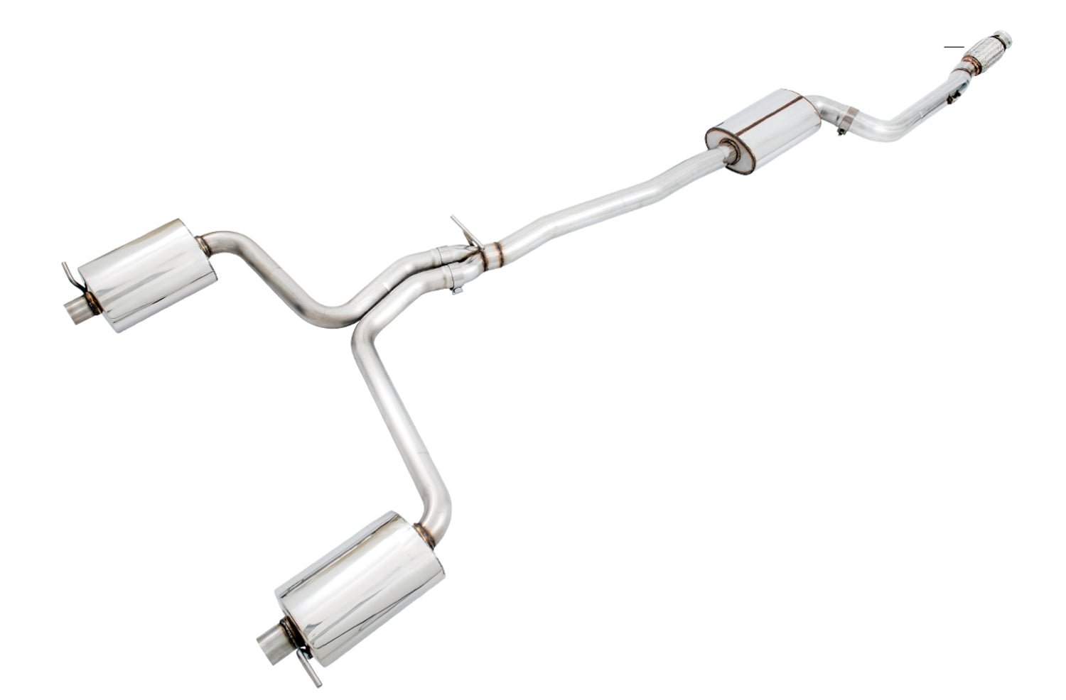 AWE Exhaust for Mercedes - Benz W205 C300 / C200 - SBX Performance