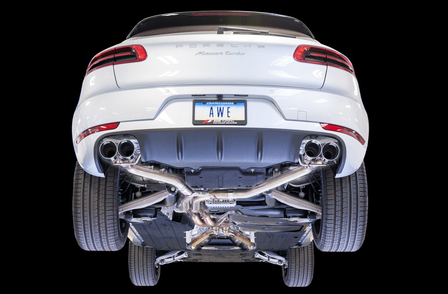 AWE Exhaust Suite for '15-'18 Porsche Macan S / Macan GTS.