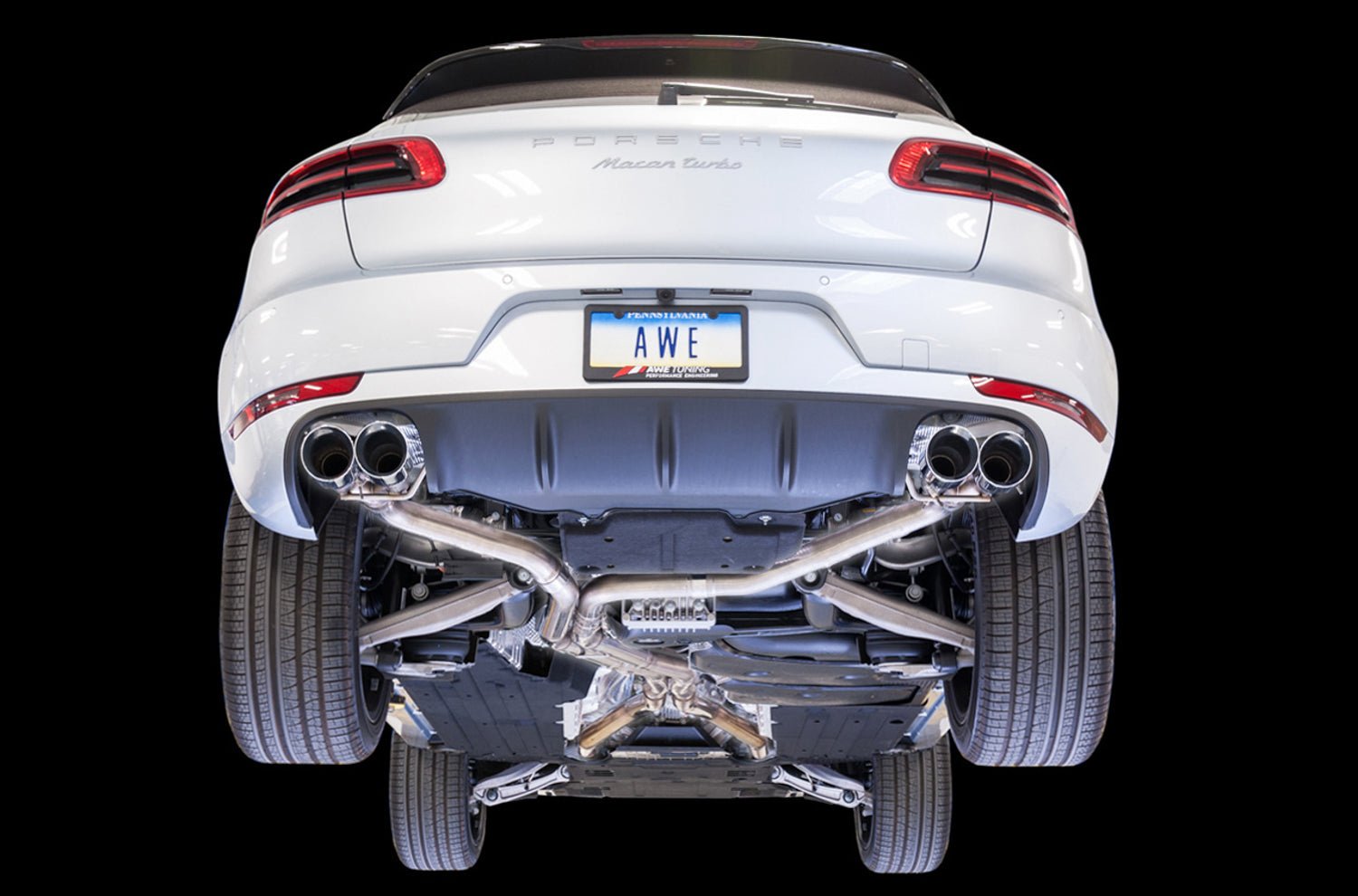 AWE Exhaust Suite for '15-'18 Porsche Macan S / Macan GTS.