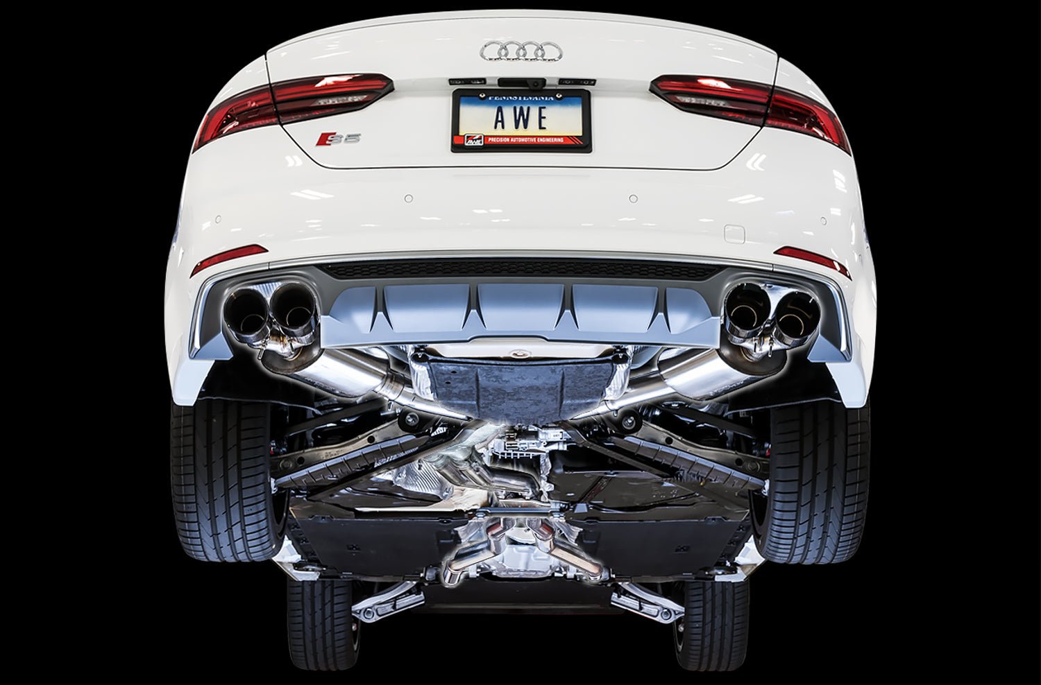 AWE Exhaust Suite for Audi B9 S5 Sportback 3.0T - SBX Performance