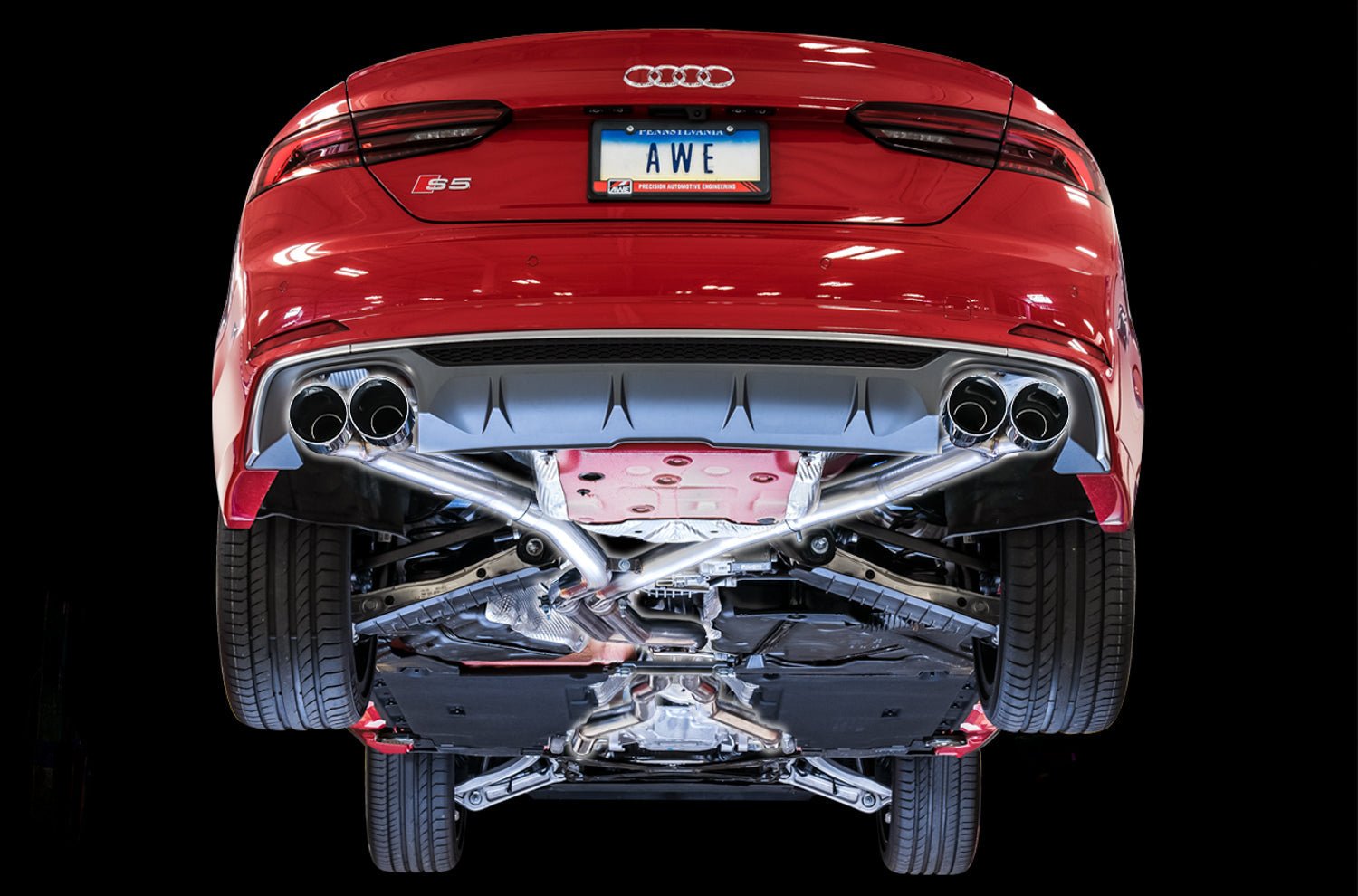 AWE Exhaust Suite for Audi B9 S5 Sportback 3.0T.
