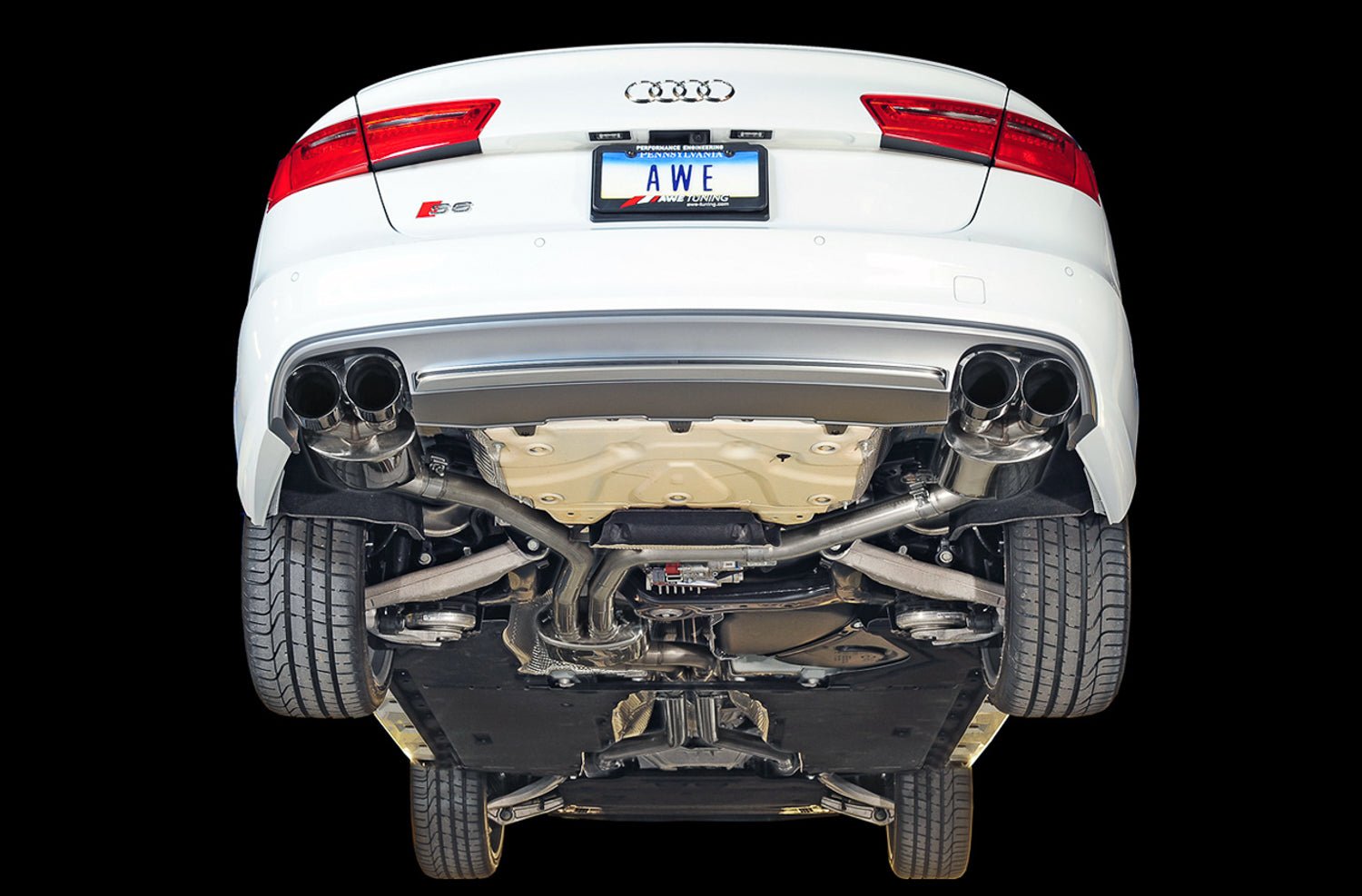 AWE Exhaust Suite for Audi S6 4.0T - SBX Performance