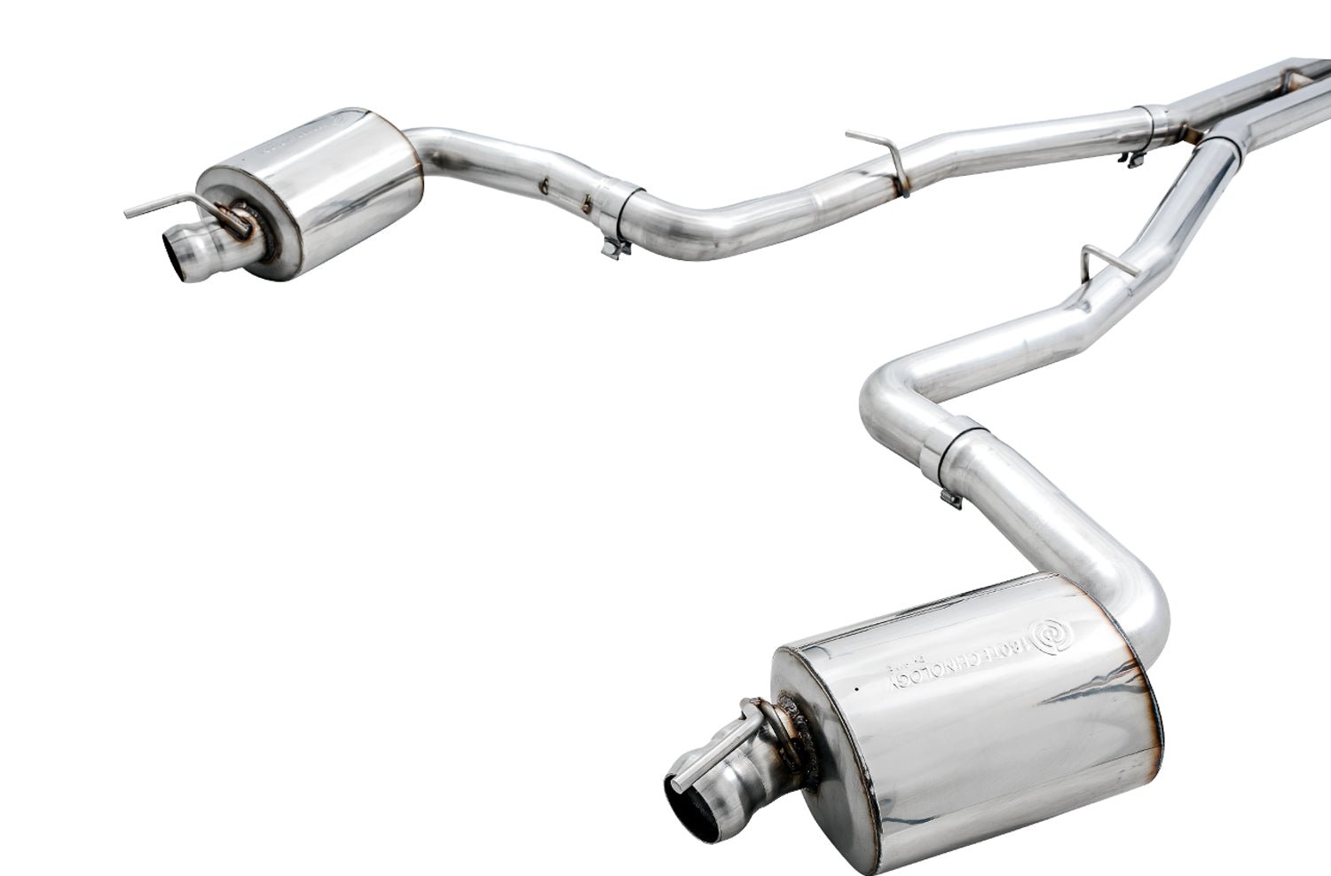AWE Exhaust Suite for the 15+ Dodge Challenger 6.4 / 6.2 SC.