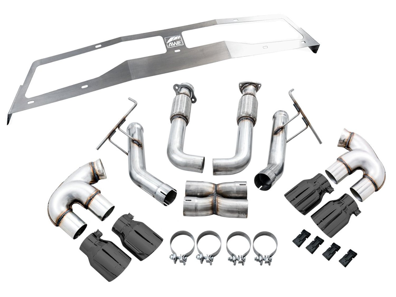 AWE Exhaust Suite for the Chevrolet C8 Corvette Stingray & E - Ray - SBX Performance