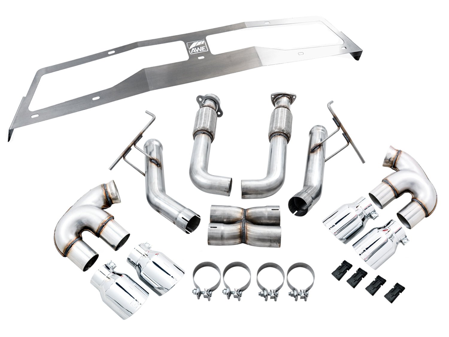 AWE Exhaust Suite for the Chevrolet C8 Corvette Stingray & E - Ray - SBX Performance