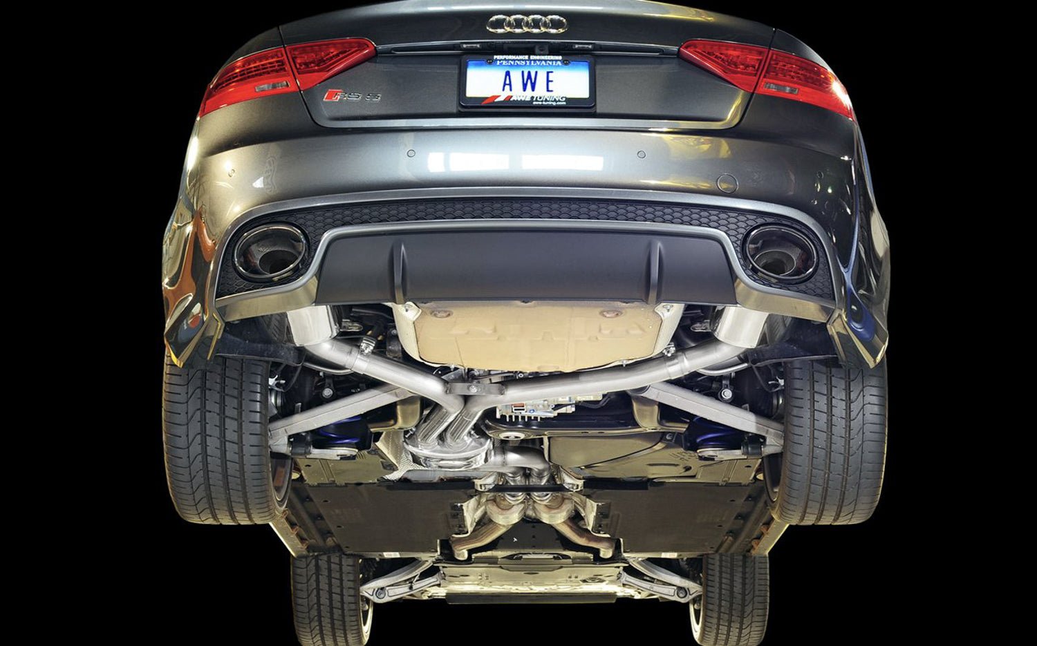 AWE Exhausts and Downpipes for Audi B8 RS5 - SBX Performance