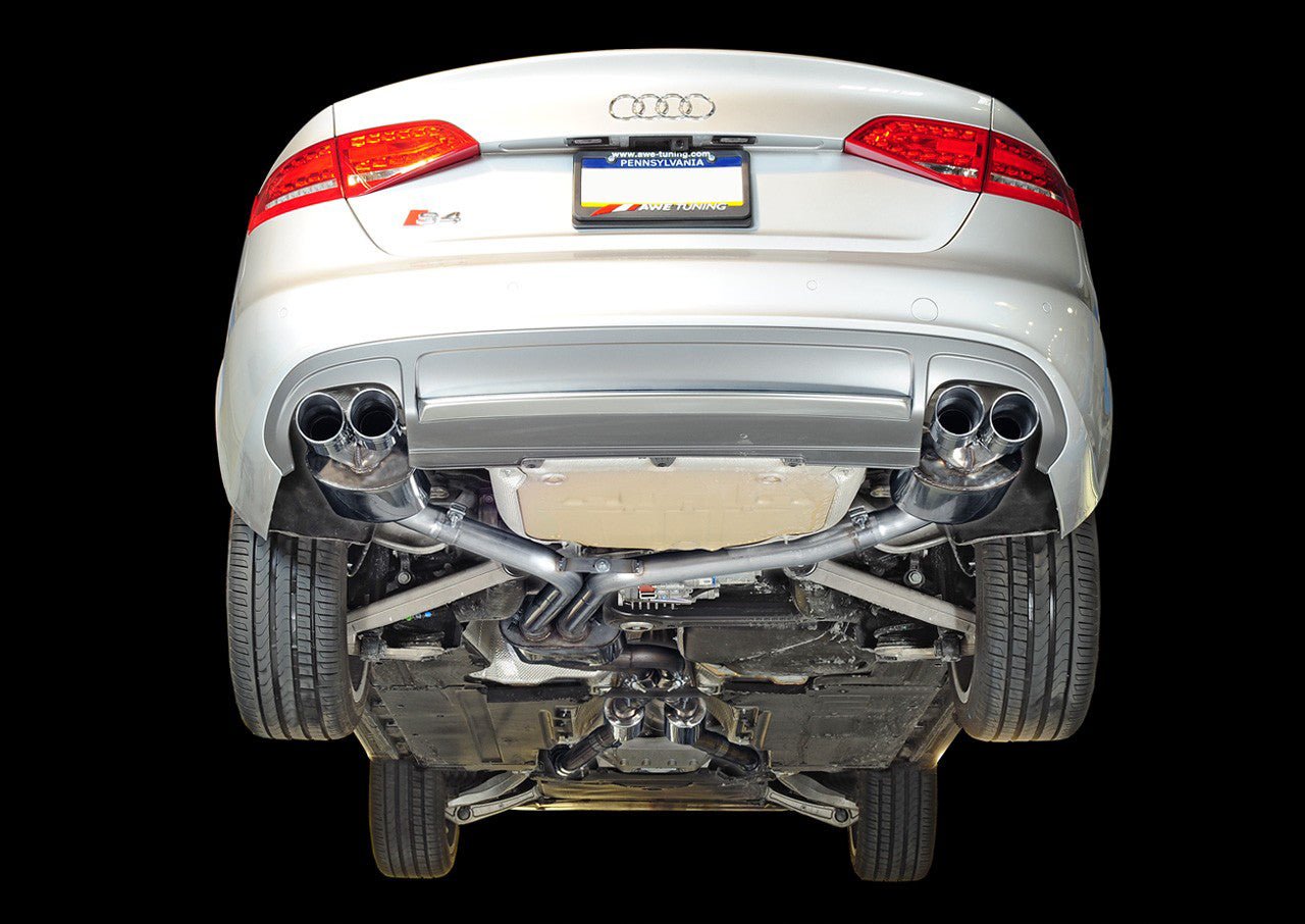 AWE Exhausts and Downpipes for Audi B8.5 S4 - SBX Performance