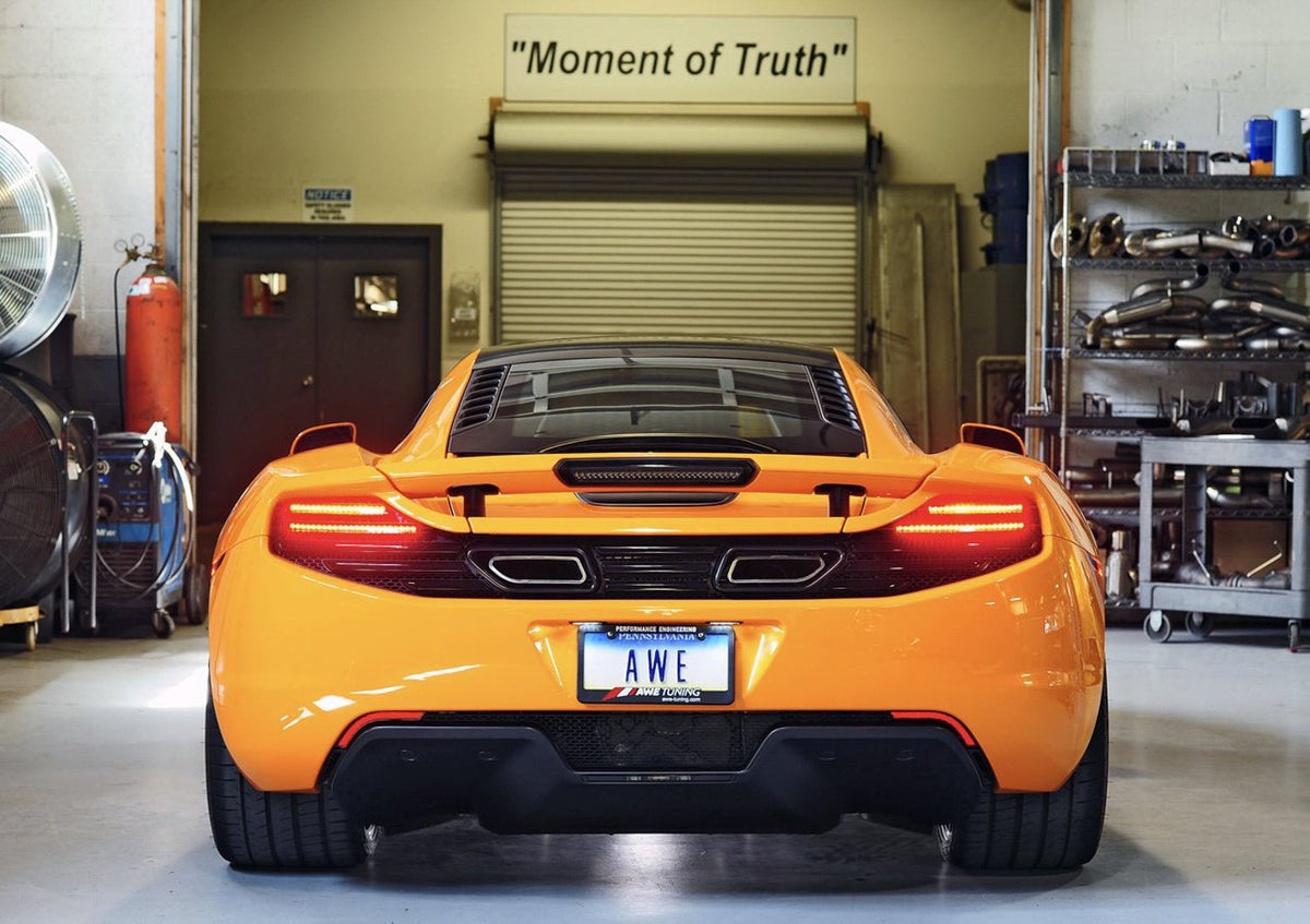 AWE McLaren MP4 - 12C Exhaust Suite - SBX Performance