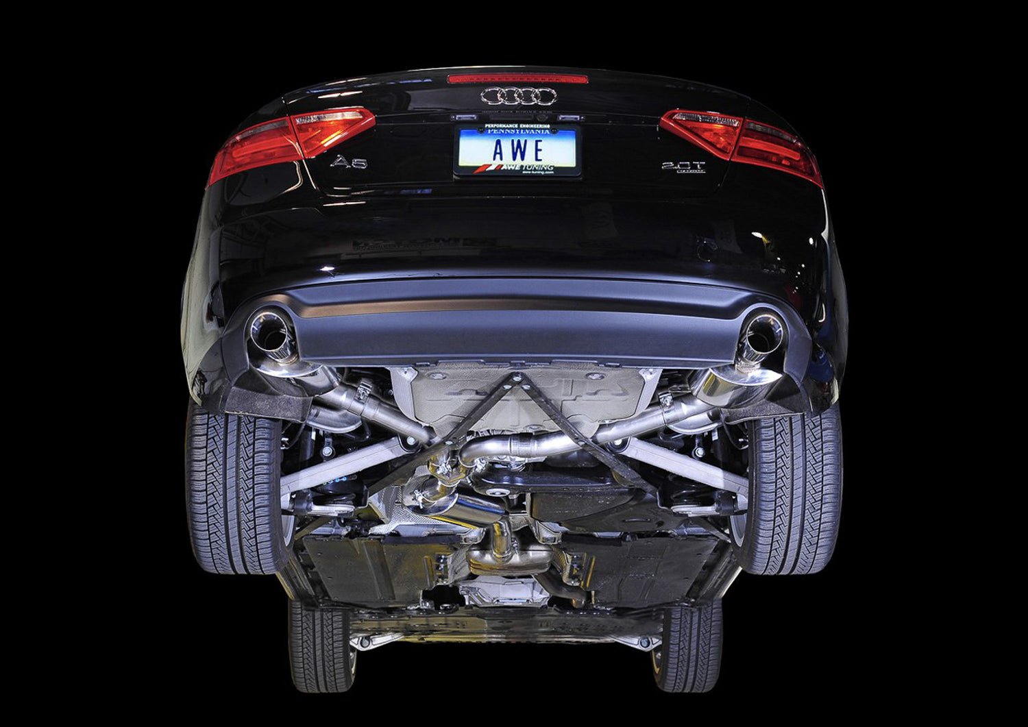 AWE Touring Edition Exhaust Systems for Audi B8.5 A5 2.0T - SBX Performance