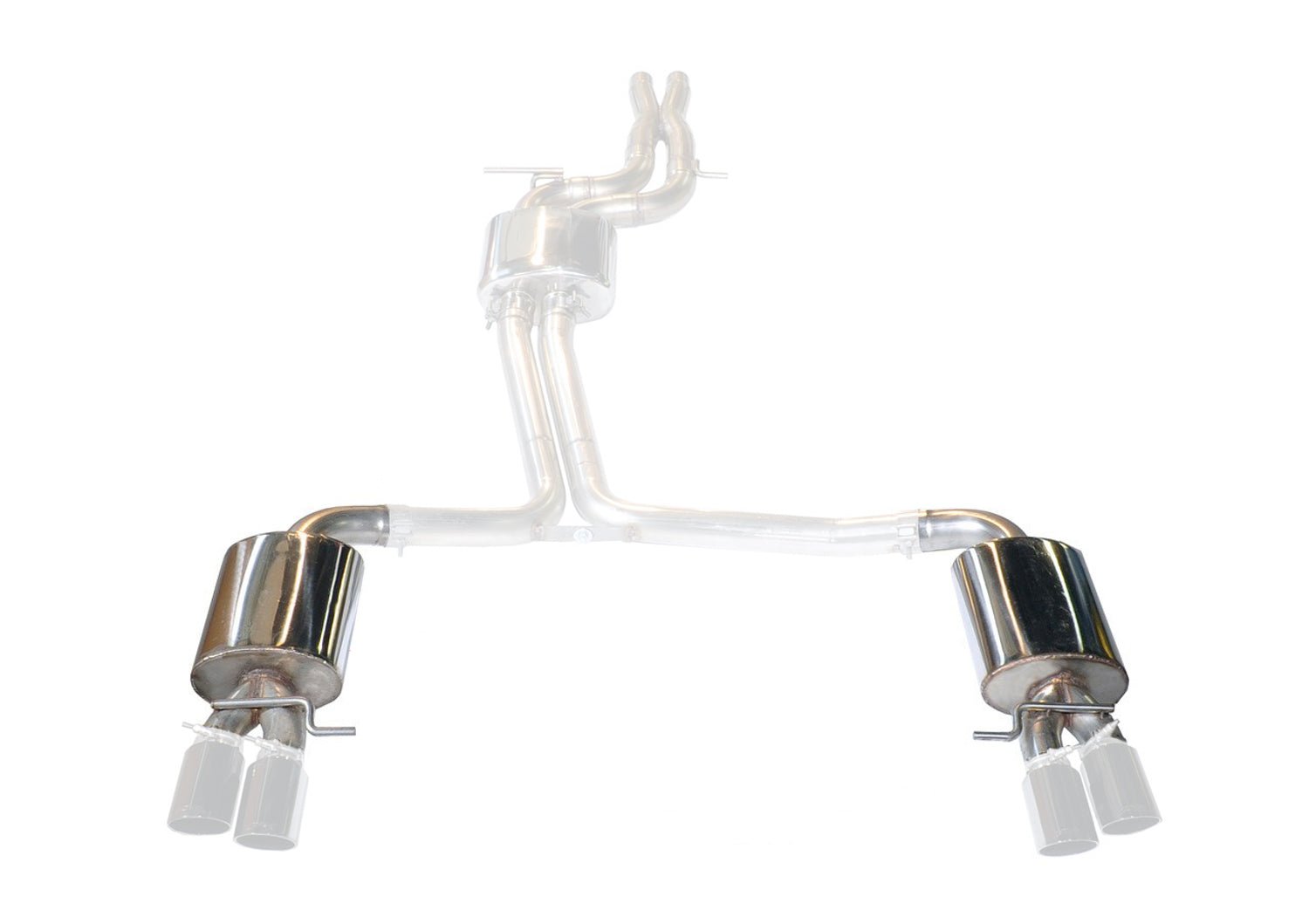 AWE Touring Edition Exhausts and Downpipes for Audi B8.5 S5 3.0T - SBX Performance