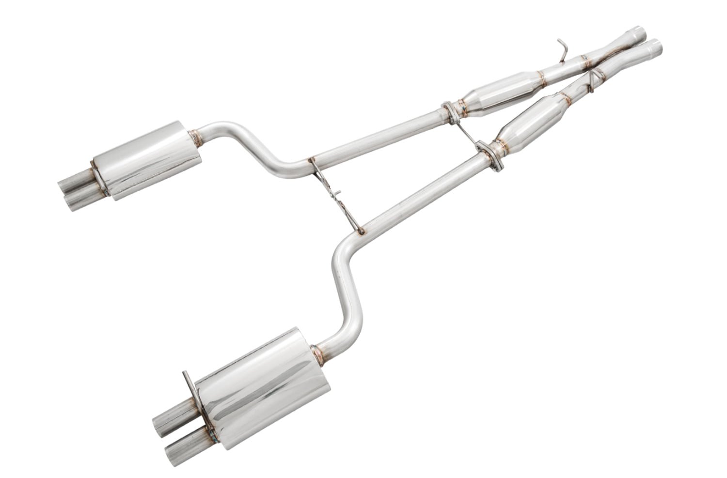 AWE Touring & Track Edition Exhausts for Audi B7 S4 - SBX Performance