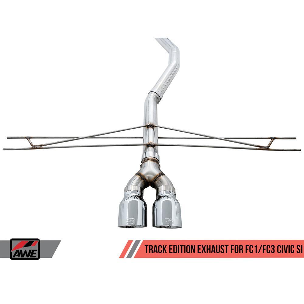 AWE Tuning Track Edition Exhaust | 2017-2021 Honda Civic Si