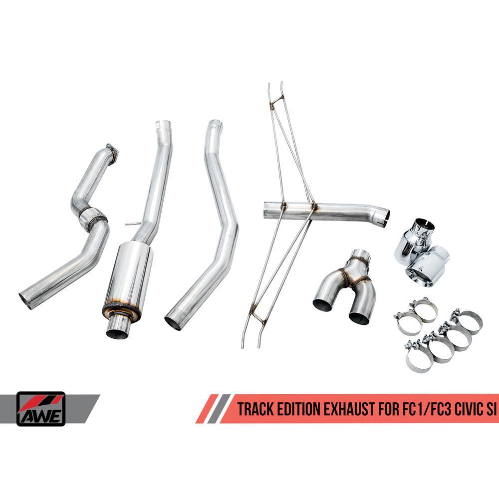 AWE Tuning Track Edition Exhaust | 2017-2021 Honda Civic Si