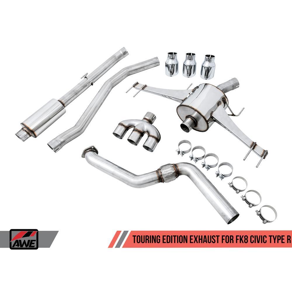AWE Tuning Touring Edition Exhaust | 2017-2021 Honda Civic Type-R FK8 (3015-52004)