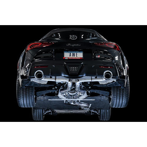 AWE Track Edition Cat-Back Exhaust System | 2020-2022 Toyota GR Supra A90 (3015-32XXX)