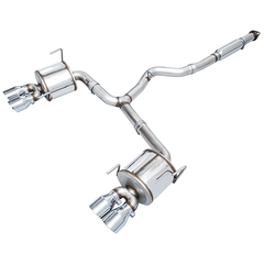 AWE Touring/Track Cat - Back Exhaust System | 2022+ Subaru WRX (3015/20 - 42/43979) - SBX Performance
