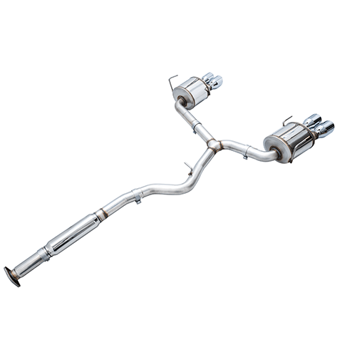 AWE Touring/Track Cat - Back Exhaust System | 2022+ Subaru WRX (3015/20 - 42/43979) - SBX Performance