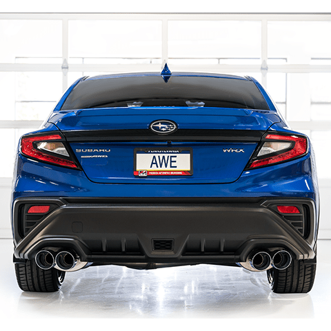 AWE Touring/Track Cat - Back Exhaust System | 2022+ Subaru WRX (3015/20 - 42/43979) - SBX Performance