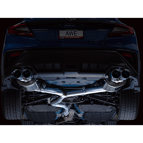 AWE Touring/Track Cat - Back Exhaust System | 2022+ Subaru WRX (3015/20 - 42/43979) - SBX Performance