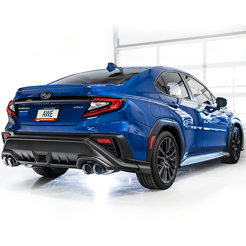 AWE Touring/Track Cat - Back Exhaust System | 2022+ Subaru WRX (3015/20 - 42/43979) - SBX Performance