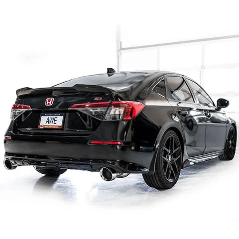 AWE Tuning Cat-Back Exhaust System | 2022+ Honda Civic Si and 2023+ Acura Integra A-Spec (3020-32/33).