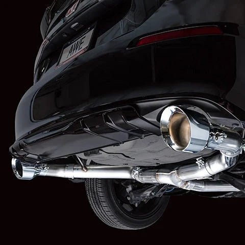 AWE Tuning Cat-Back Exhaust System | 2022+ Honda Civic Si and 2023+ Acura Integra A-Spec (3020-32/33).