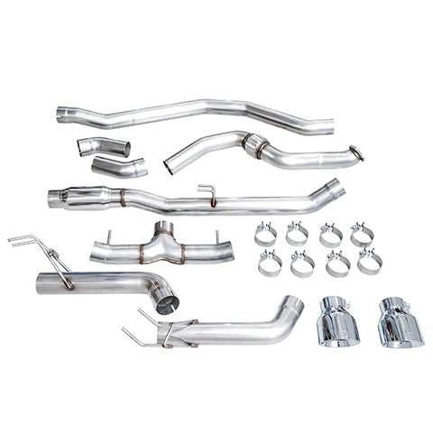AWE Tuning Cat-Back Exhaust System | 2022+ Honda Civic Si and 2023+ Acura Integra A-Spec (3020-32/33).